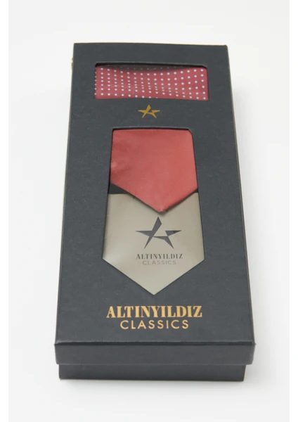 ALTINYILDIZ CLASSICS Erkek Desenli Kravat-mendil-ac Elite (100 ML) Edp Özel Hediye Kutulu Parfüm Set