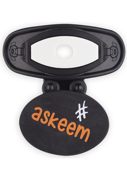 Siyah - Beyaz Askeem Ayakkabı Aksesuarı