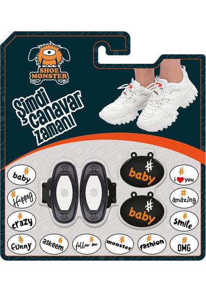 Siyah - Beyaz Baby Ayakkabı Aksesuarı fırsatları
