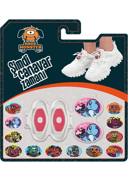 Beyaz - Pembe Pasti Ayakkabı Aksesuarı modelleri