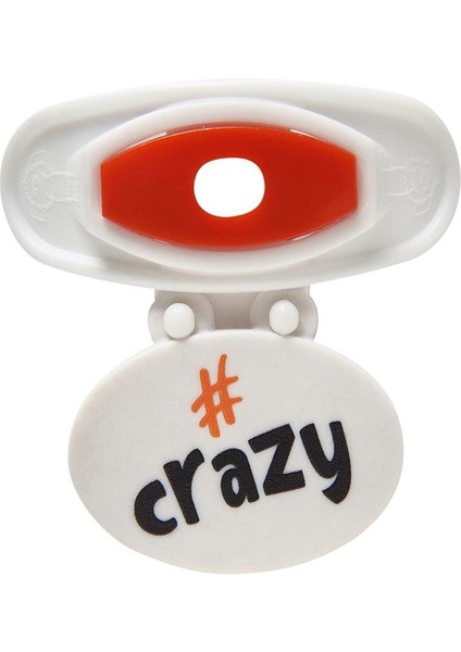Beyaz - Koyu Turuncu Crazy Ayakkabı Aksesuarı