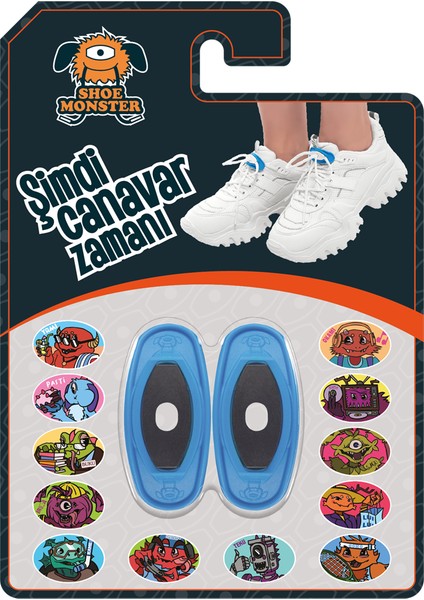 Standart - Mavi Siyah Ayakkabı Aksesuarı