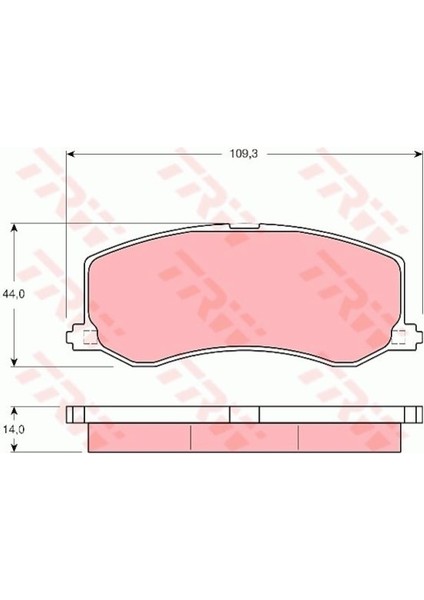 Suzuki Swift Ön Balata 1.0 Motor 1989-2005 SF310-AA44