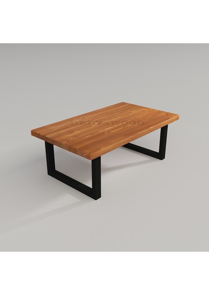 Masif Ahşap Holz Orta Sehpa 70*100*45 cm