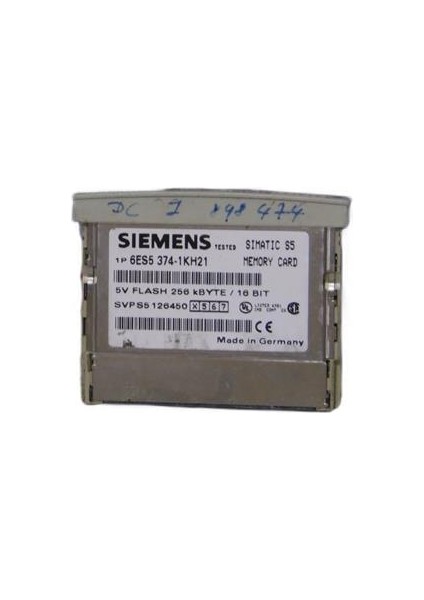 6ES5374-1KH21 Memory Card, Flash-Eprom, 256KB Kull fiyatları