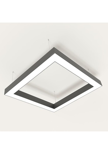 Kare Lineer Armatür 40X40 (Cri>95) 4000 Kelvin Siyah Kasa fiyatları