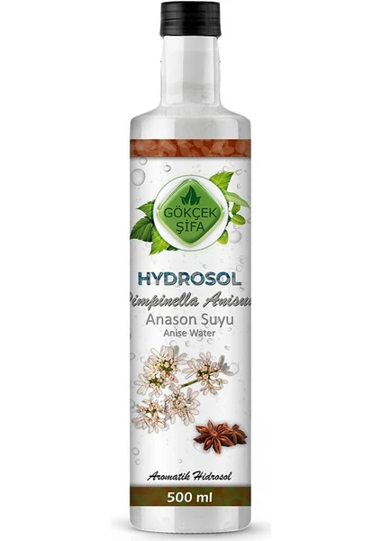 Gökçek Şifa Hydrosol Anason Suyu 500 ml.