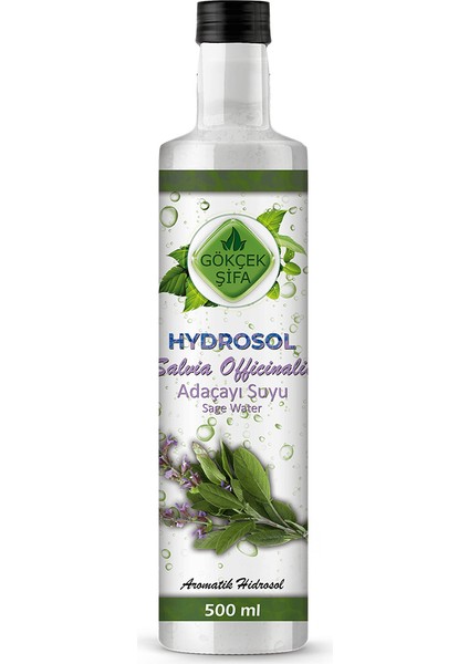 Hydrosol Adaçayı Suyu 500 ml.