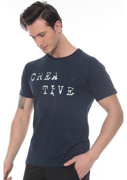 Creatıve Penye Baskılı T-Shirt 23-1989-1