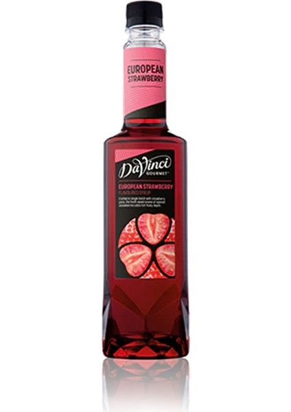 Davinci Avrupa Çilek Aromalı Kokteyl Şurubu 750 ml