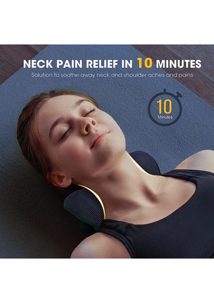 Manyetik Terapi Yastık Kılıfı ile Boyun ve Omuz Rahatlatıcı - Koyu Siyah fiyatları