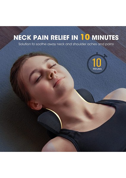 Manyetik Terapi Yastık Kılıfı ile Boyun ve Omuz Rahatlatıcı - Siyah fiyatları