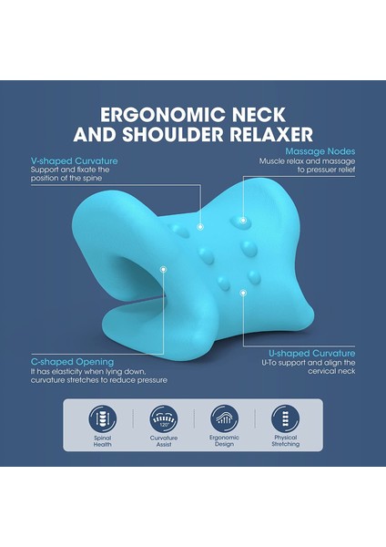 Manyetik Terapi Yastık Kılıfı ile Boyun ve Omuz Rahatlatıcı - Siyah fırsatları