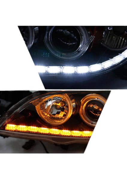 Far Içi Far Üstü Su Geçirmez Kayar LED Sinyalli 12 LED Yapışkanlı