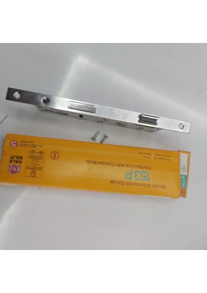 153 P Silindirli Gömme Kilit Gövde (Anahtarsız) Krom 30 mm