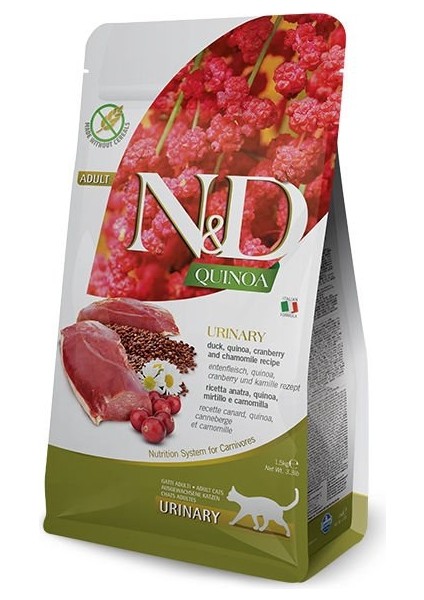 N&d Quinoa Ördekli Yetişkin Kedi Maması 1,5 kg