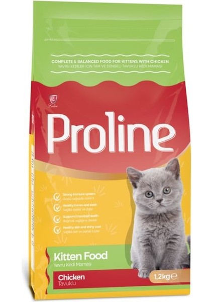 Proline Kitten Tavuklu 1.2 kg Yavru Kuru Kedi Maması