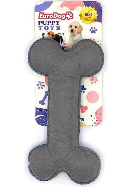 Puppy Pet Toys Kemik Gri Köpek Oyuncağı