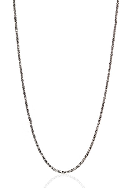 925 Ayar Gümüş Kral Zincir Kolye 201022293