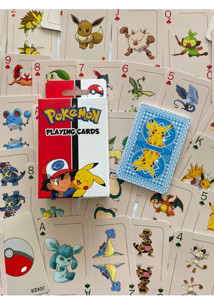 Planet Butik Pokemon Iskambil Poker Kartı