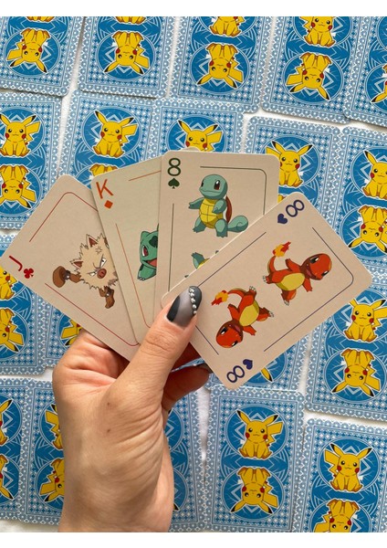 Planet Butik Pokemon Iskambil Poker Kartı