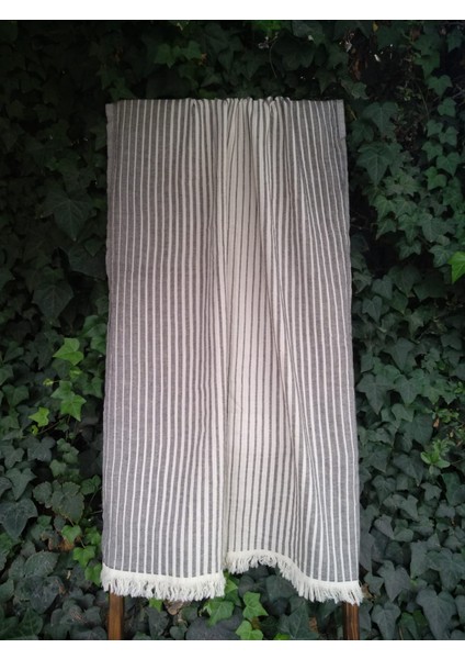 Mor Çizgili Peştamal - Plaj Havlusu 95 x 170 cm
