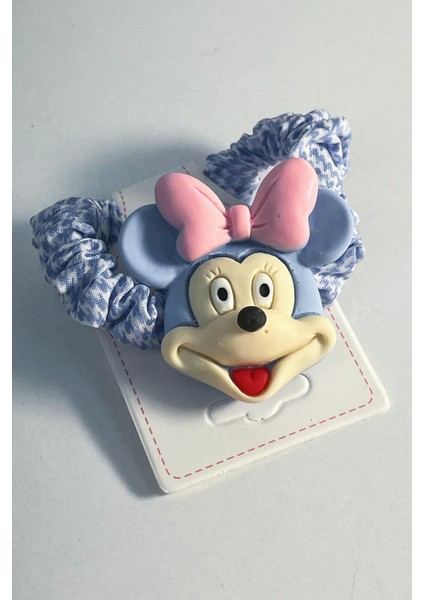 Büzgülü Figürlü Lastik Toka Mavi SBT1564