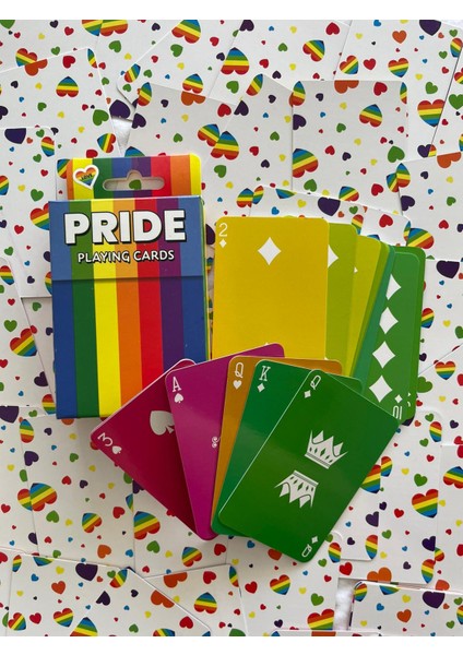 Pride Rainbow Iskambil Poker Kartı
