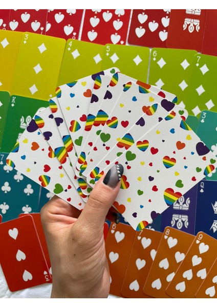 Pride Rainbow Iskambil Poker Kartı indirimleri