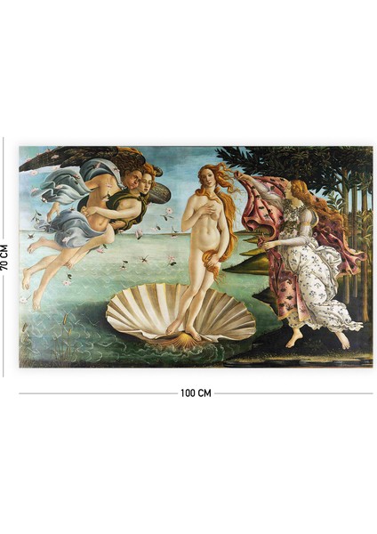 Botticelli Venüs'ün Doğuşu Duvar Örtüsü Halısı