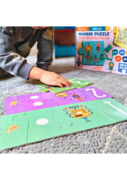 Sayılar Jumbo Yer Puzzle modelleri