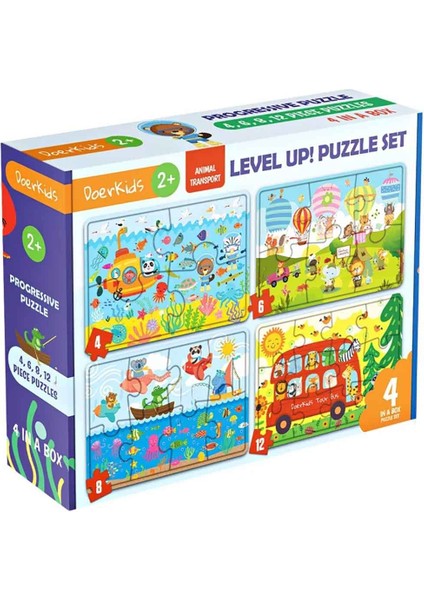 Kademeli Ilerleyen Taşıtlar Puzzle