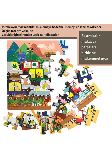 Doerkids Park Ara-Bul Yer Puzzle fiyatları