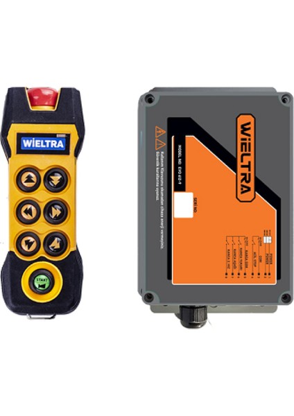 Wieltra-6 EVO612 6 Buton Çift Hızlı Kablosuz Vinç Kumandası
