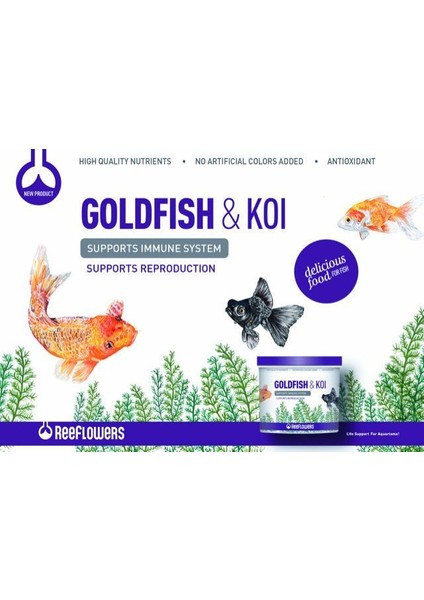 Goldfish&koi Kovadan Bölme 500 gr