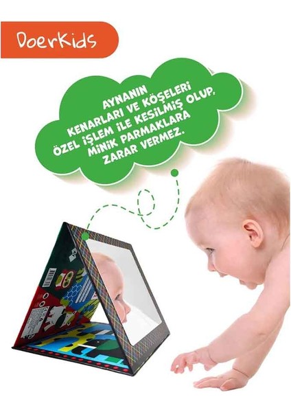 Tummy Time Taşınabilir Güvenli Bebek Aynası fiyatları