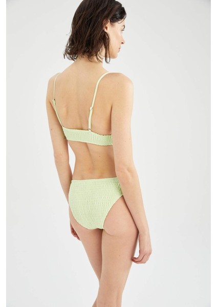 Fall in Love Regular Fit Gipeli Triangle Bikini Üstü V8791AZ22SM