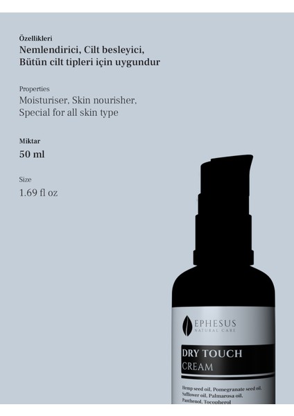 - Dry Touch Cream, Tüm Cilt Tipleri Yoğun Nemlendirici Ve Besleyici Yüz Krem fiyatları