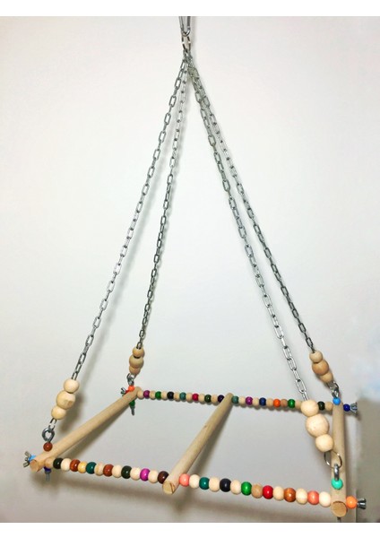 Zincirli Renkli Papağan Salıncağı fiyatları