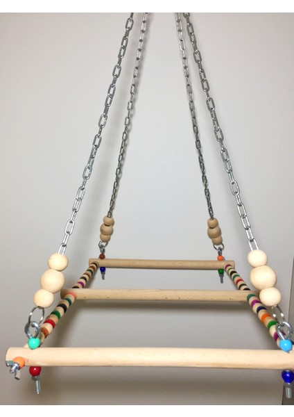 Zincirli Renkli Papağan Salıncağı fırsatları