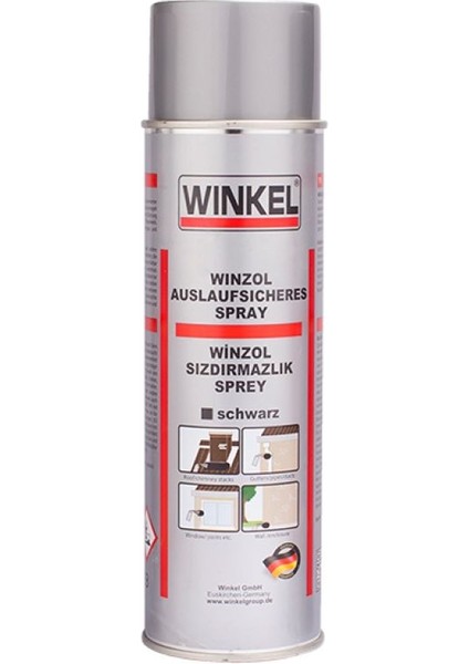 Winzol Sızdırmazlık Sprey Siyah 500ML