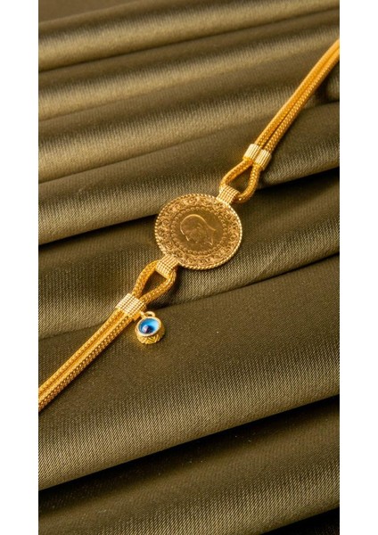 Altın Çeyrekli Kalze Bileklik modelleri