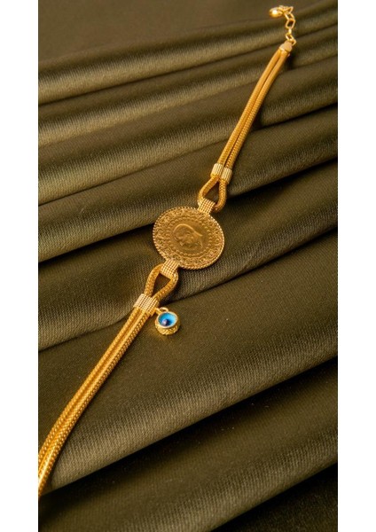 Altın Çeyrekli Kalze Bileklik fırsatları