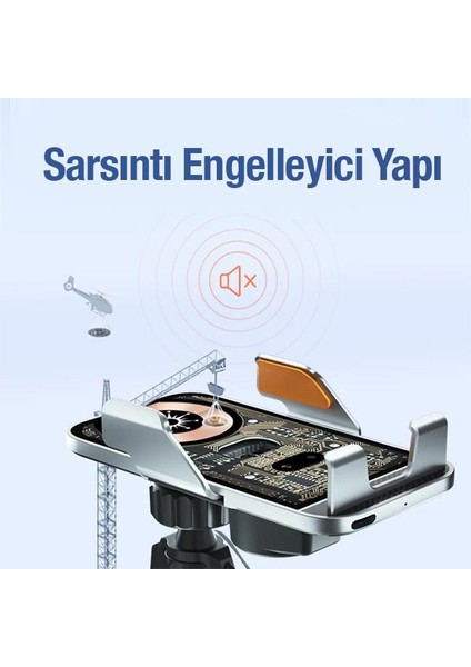 Polham 15W Ultra Hızlı Şeffaf Otomatik Açılıp Kapanır Araç Içi Telefon Tutucu, Sarsılmaz, Titremez modelleri