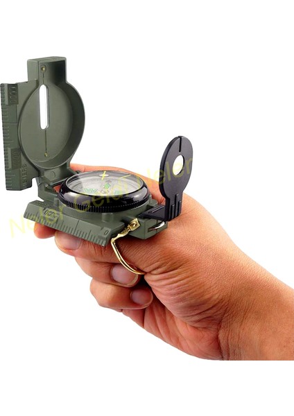 Profesyonel Fonksiyonlu Askeri Pusula Navigasyon Jeoloji Pusula Kamp Pusulası Dağcı Pusula fırsatları