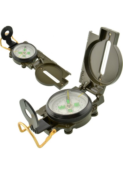Profesyonel Fonksiyonlu Askeri Pusula Navigasyon Jeoloji Pusula Kamp Pusulası Dağcı Pusula indirimleri