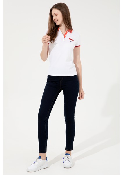 Kadın Beyaz T-Shirt 50271591-VR013 modelleri
