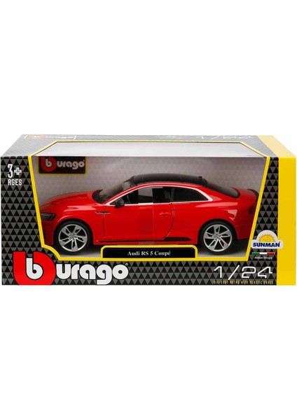 1:24 Audi Rs 5 Coupe Model Araba - Kırmızı fiyatları