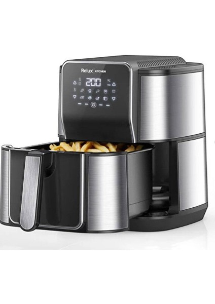 RAF7000 XXL AirFryer Fritöz 1800W 7 Lt