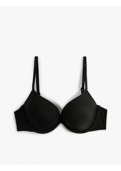 Destekli Sütyen Ekstra Dolgulu Balenli Kaplı